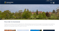 Desktop Screenshot of cranleigh.org